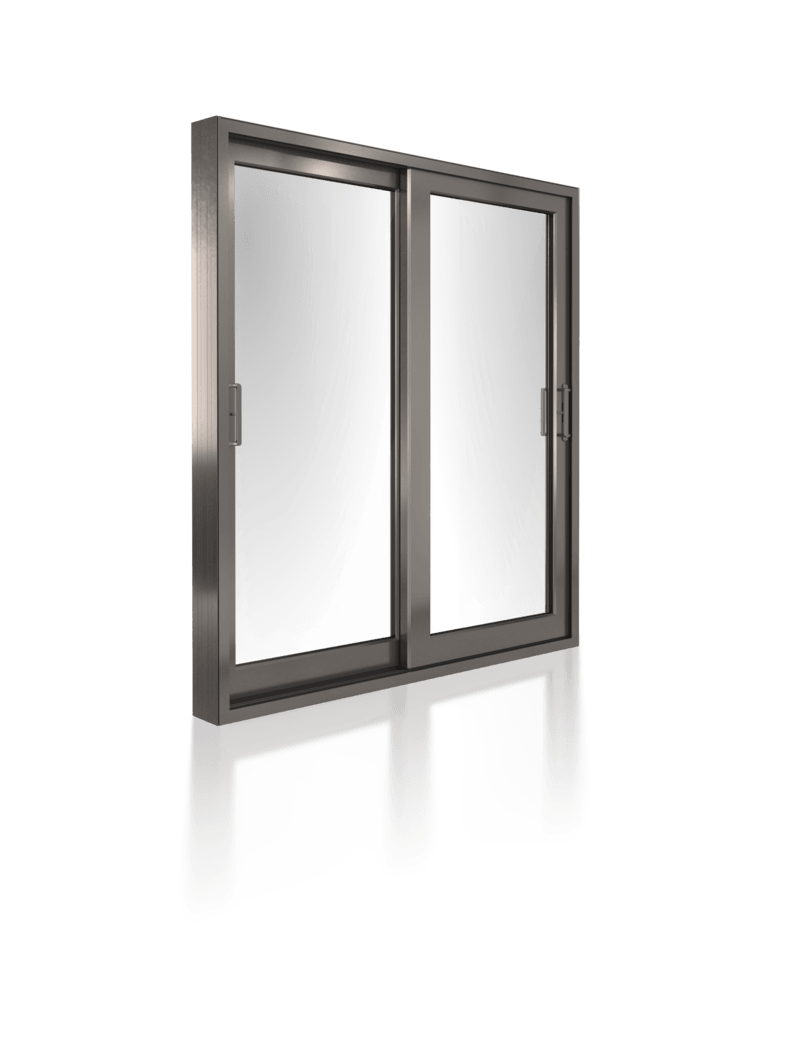 preferred sliding glass door SGD5470_Closed_Exterior_EnergyVue_Black